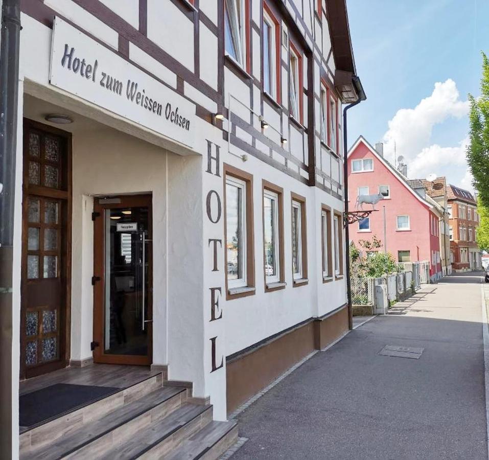 Hotel Zum Weissen Ochsen Aalen Exteriér fotografie
